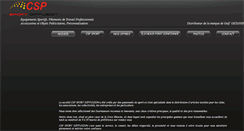 Desktop Screenshot of csp-sportdiffusion.com